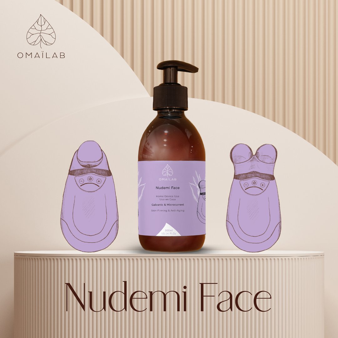 OMAÏLAB Nudemi Face plant-based conductive gel for microcurrent treatments — EcoSkin Supplies